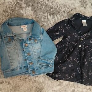 Carter's Light Blue Denim Jacket for Kids